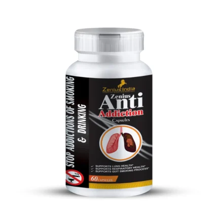 Anti Addiction Capsule For Alcohol Addiction Treatment Bottle Of 60 Capsule